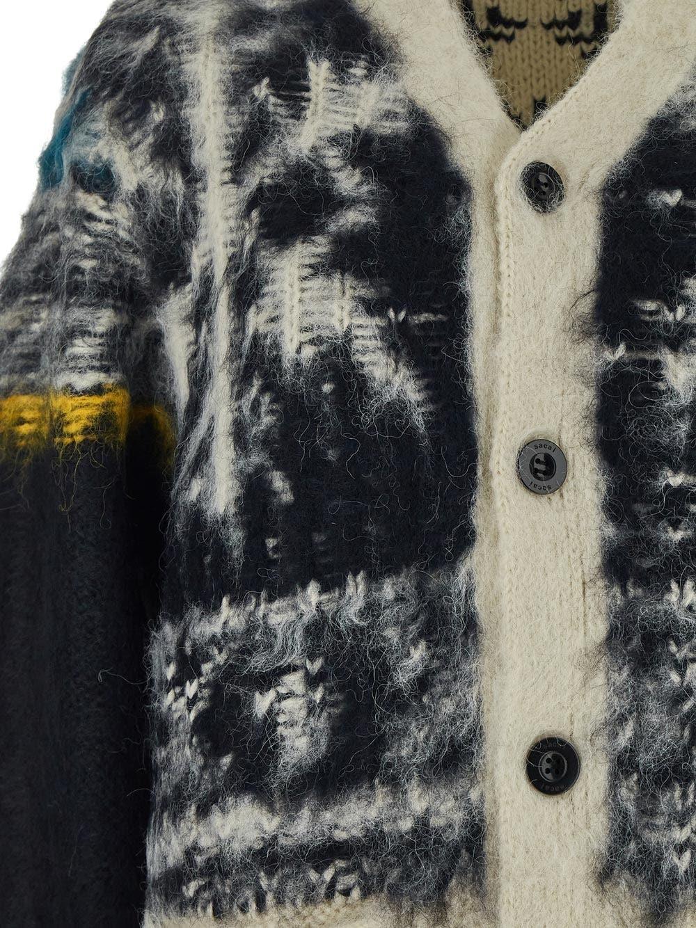 Oluxury Sacai Alpaca Cardigan