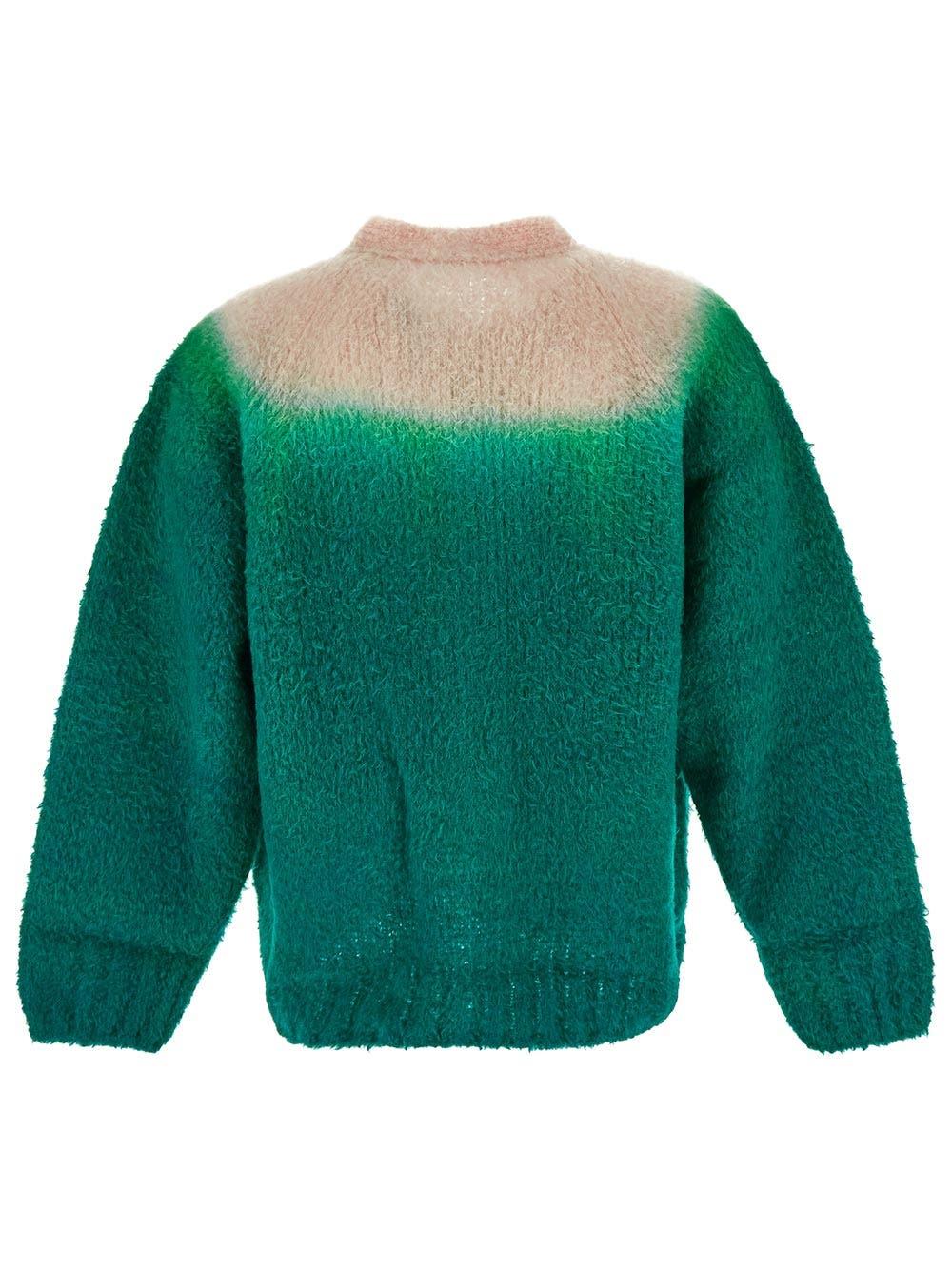 Oluxury Sacai Faded Cardigan