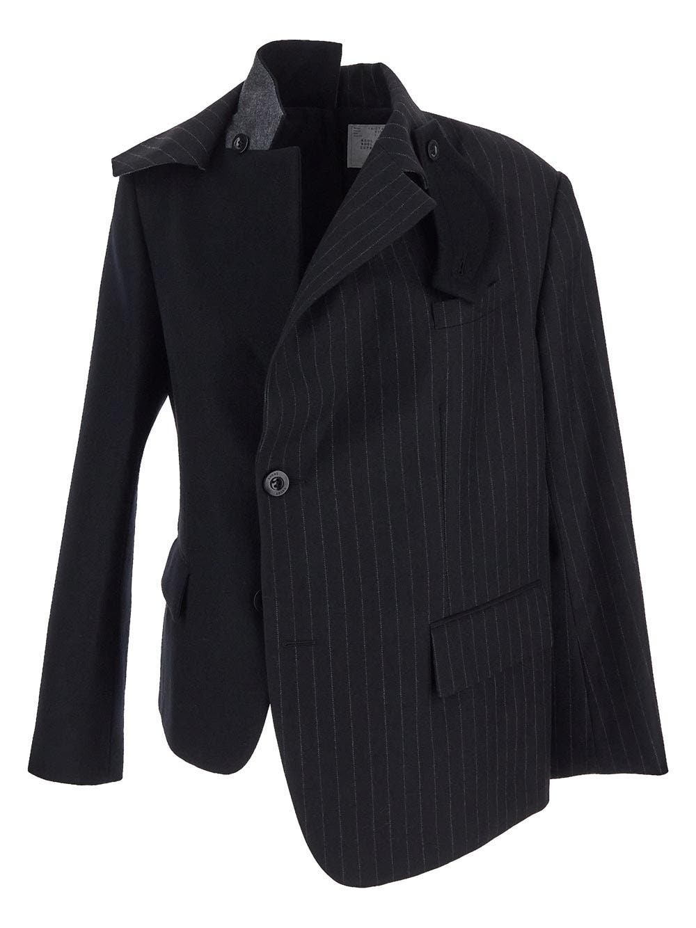 Oluxury Sacai Pinstriped Jacket