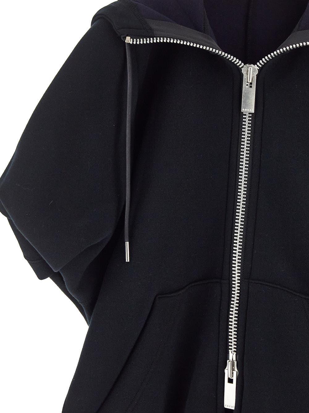 Oluxury Sacai Short Sleeve Hoodie
