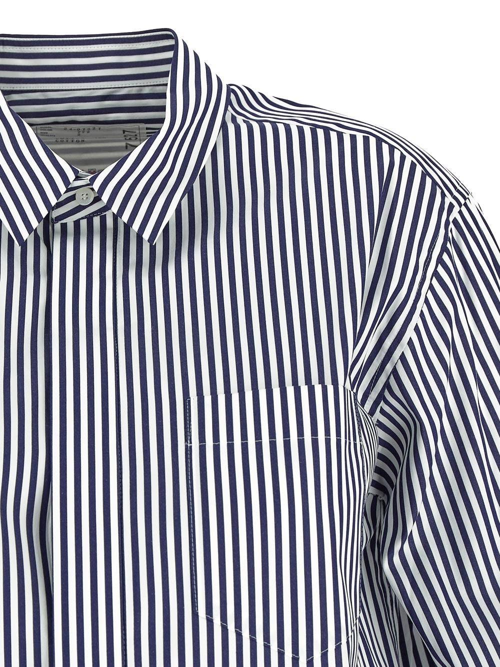 Oluxury Sacai Striped Shirt