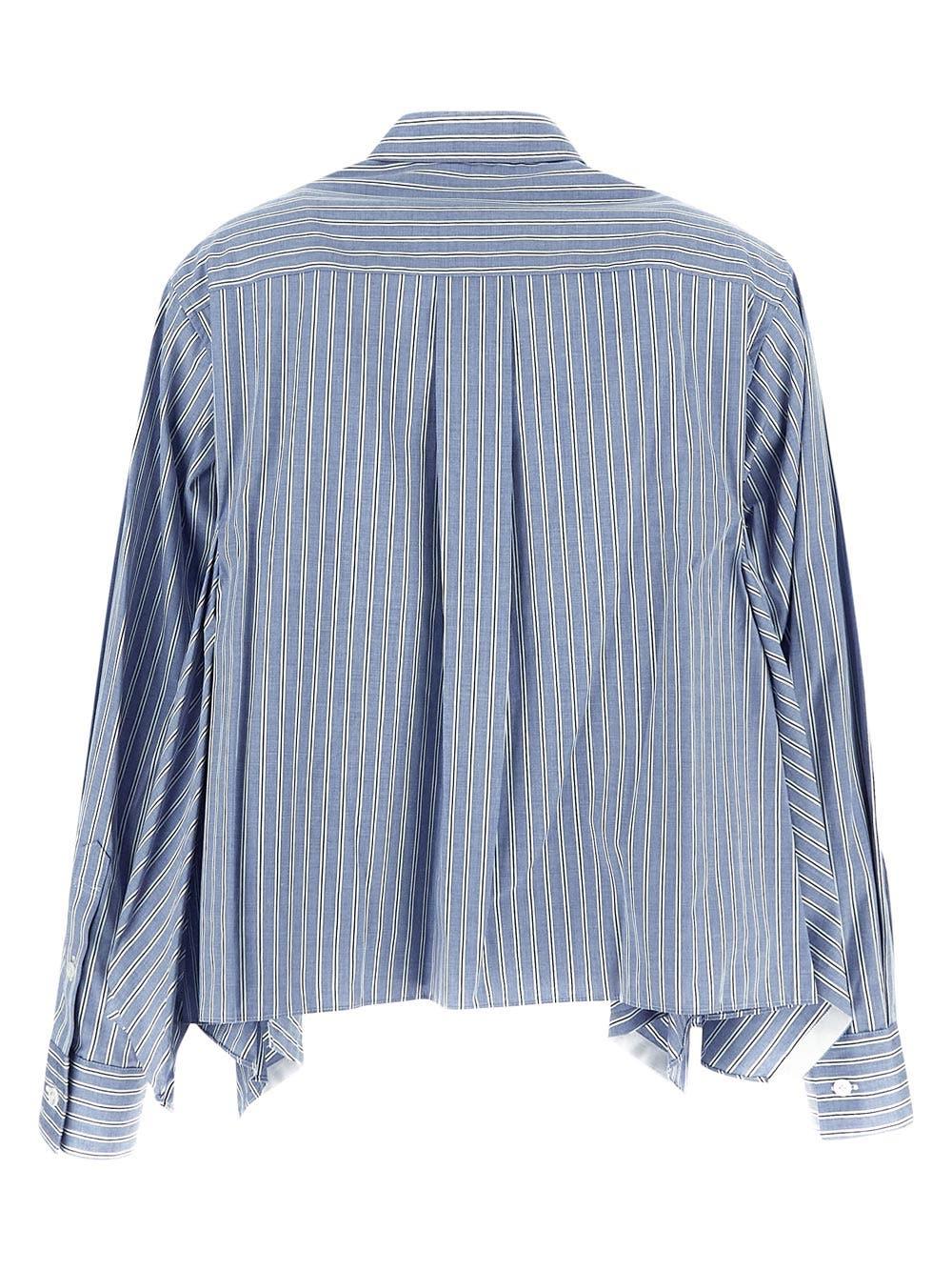 Oluxury Sacai Striped Shirt