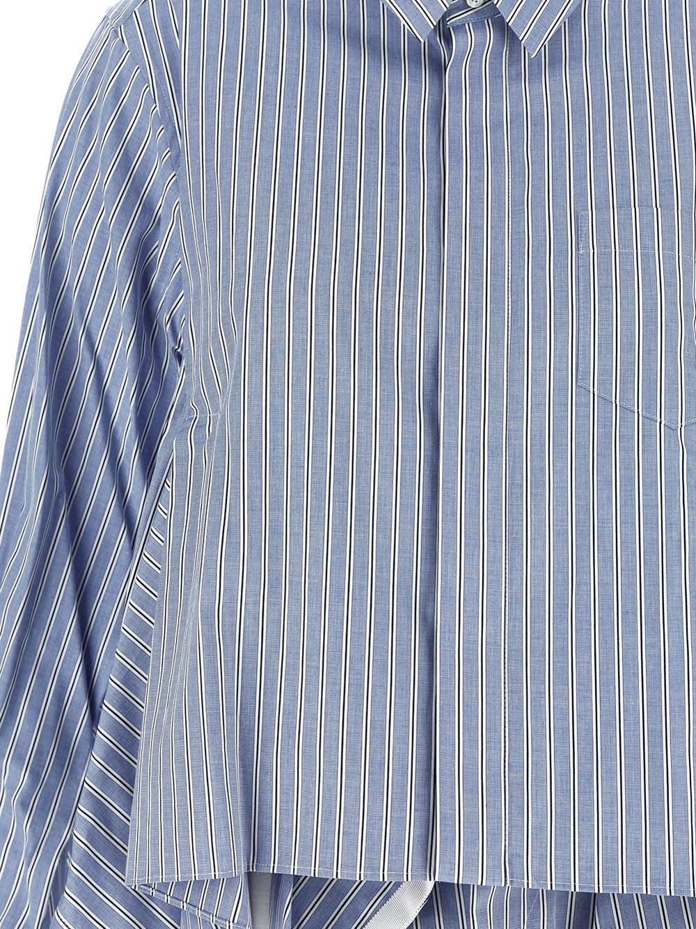 Oluxury Sacai Striped Shirt