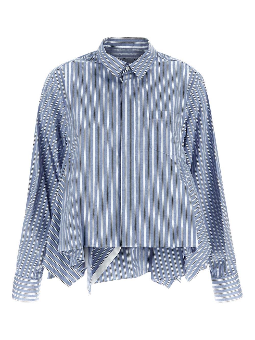 Oluxury Sacai Striped Shirt