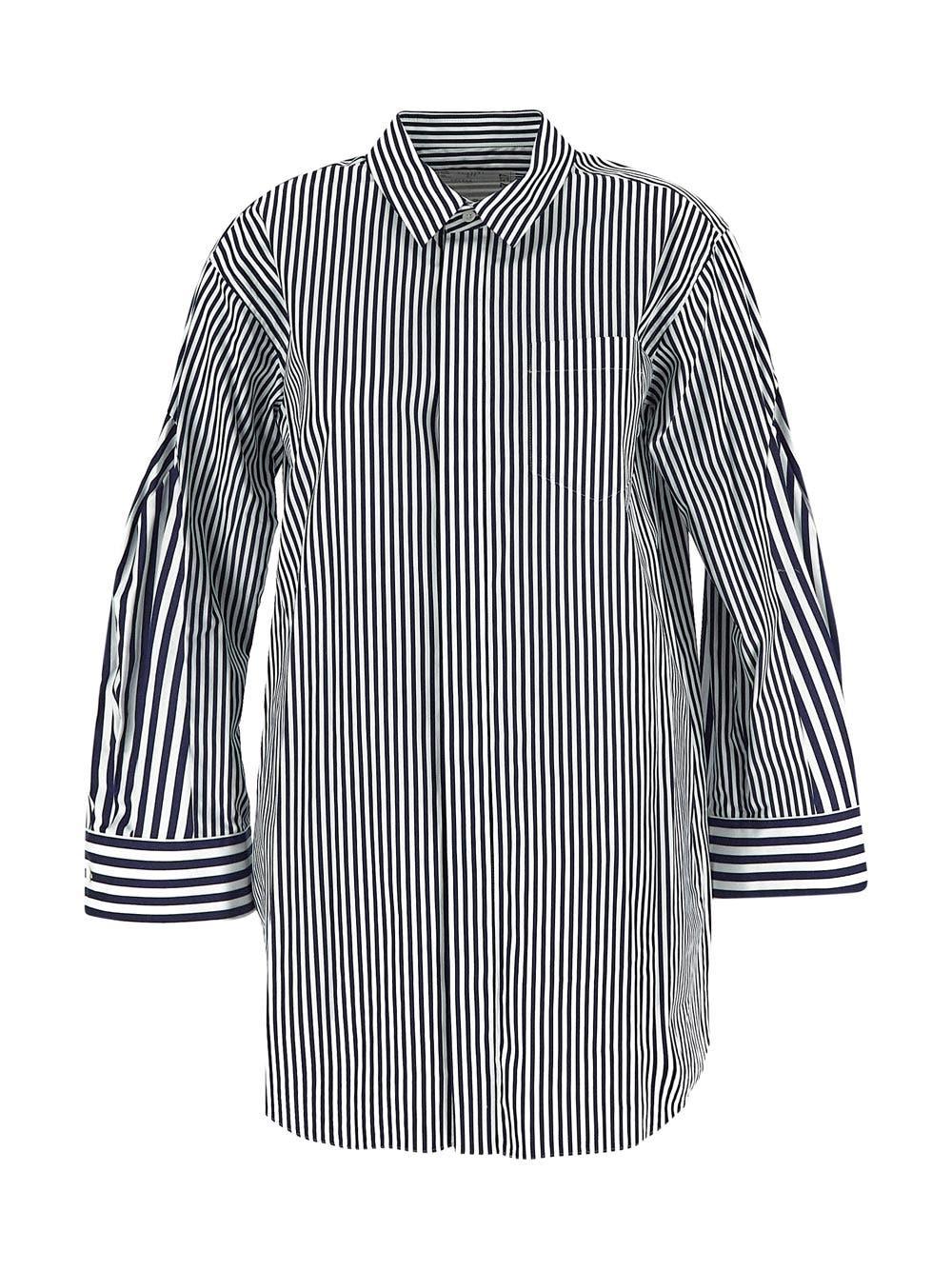 Oluxury Sacai Striped Shirt