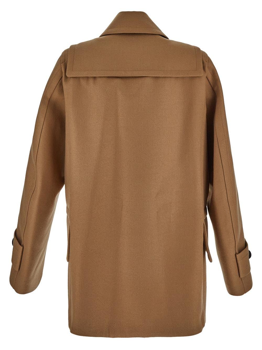 Oluxury Sacai Wool Coat