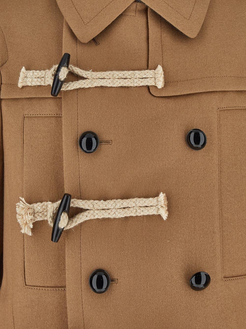 Oluxury Sacai Wool Coat