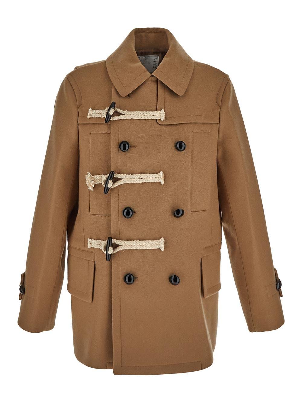 Oluxury Sacai Wool Coat