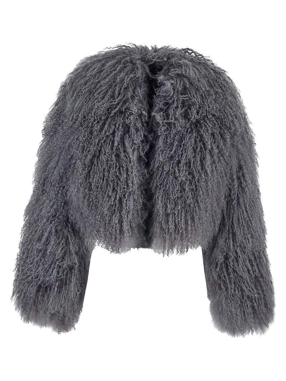 Oluxury Salvatore Santoro Cropped Fur Coat