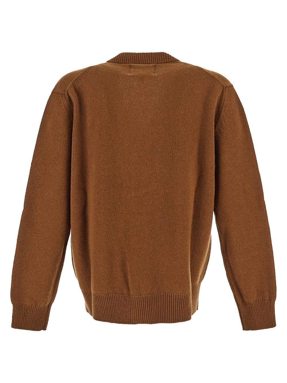 Oluxury Seven Gauge Cardigan Knit