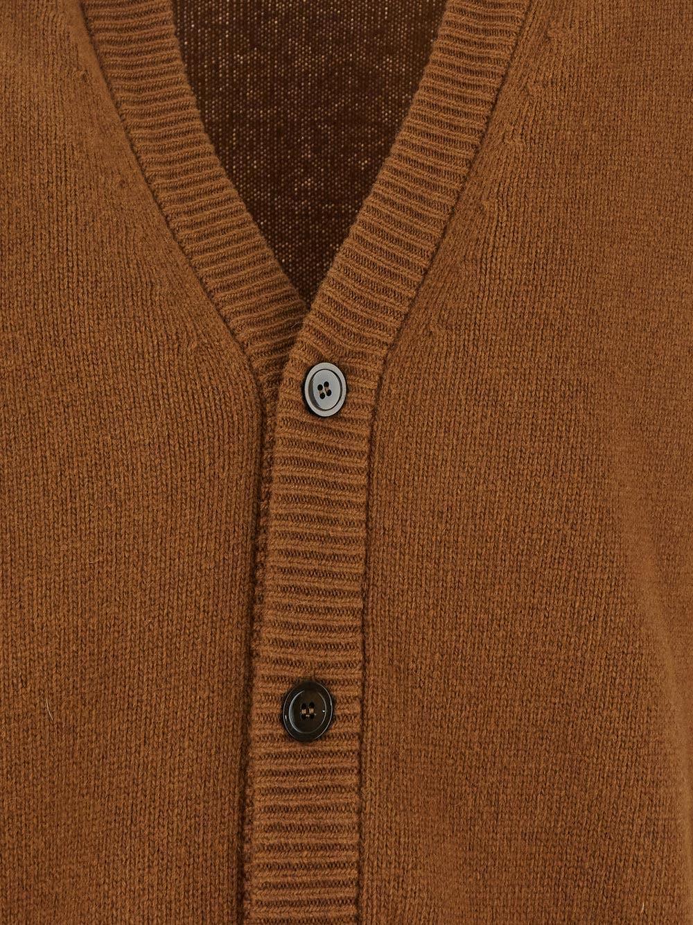 Oluxury Seven Gauge Cardigan Knit