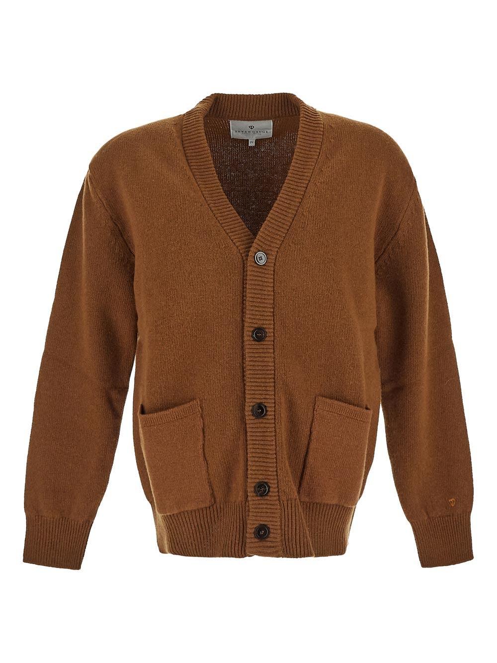 Oluxury Seven Gauge Cardigan knit