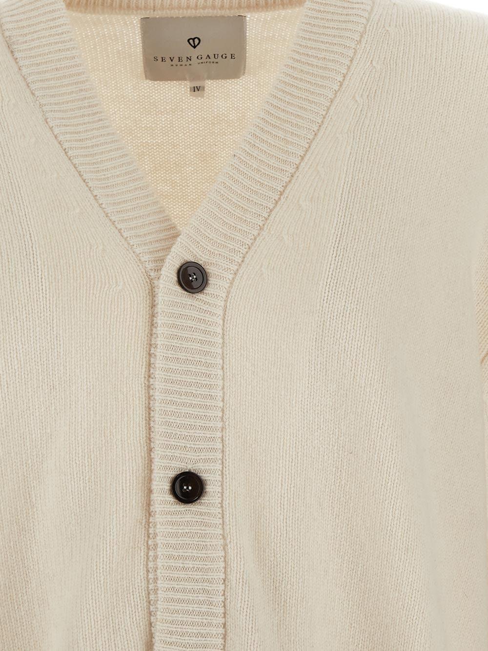 Oluxury Seven Gauge Cardigan Knit