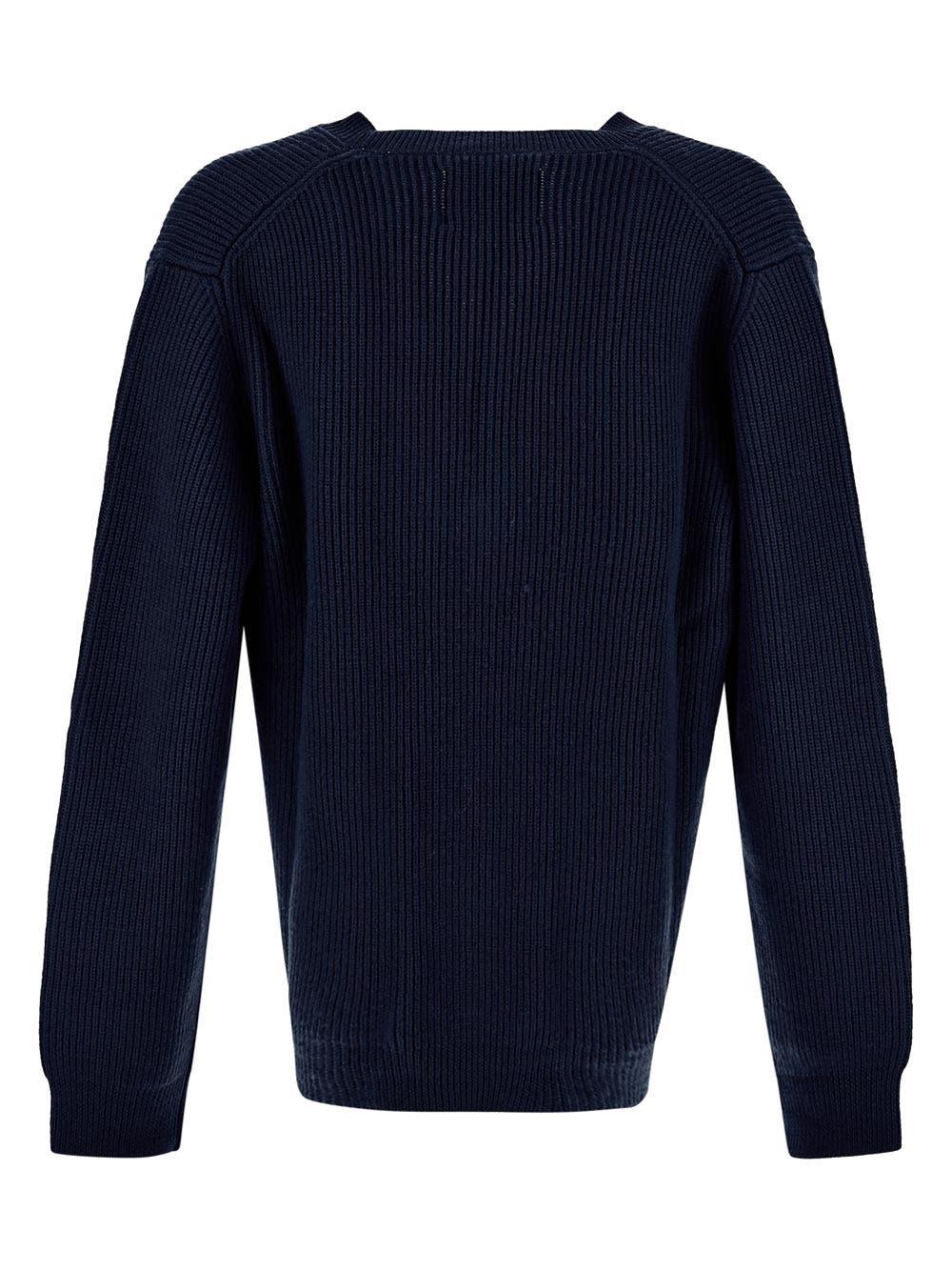 Oluxury Seven Gauge Knitwear Neck-v