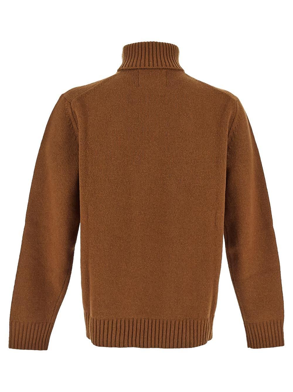 Oluxury Seven Gauge Turtleneck Sweater