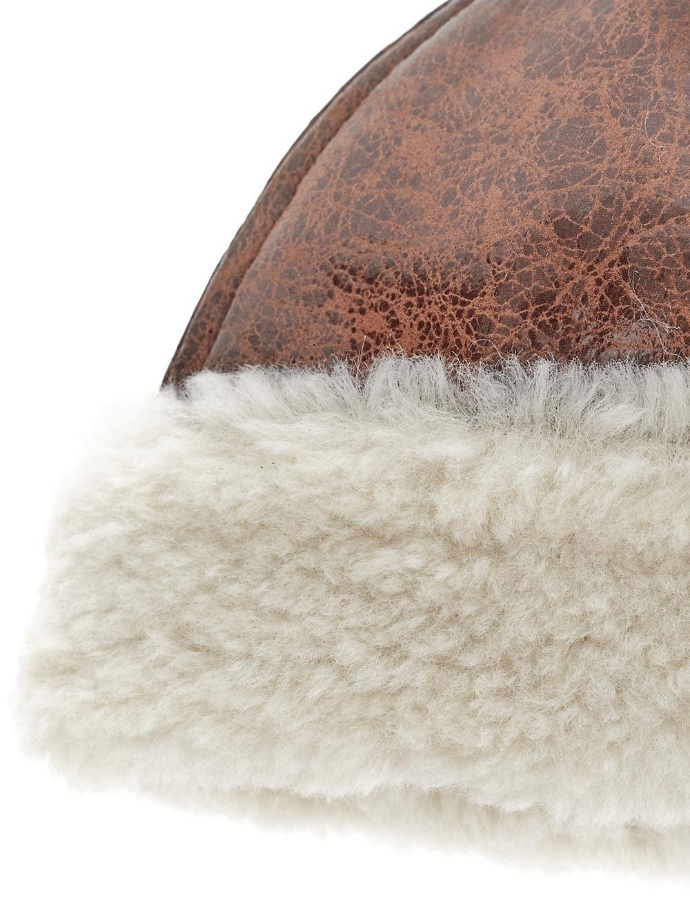 Oluxury Stand Studio Ruth Shearling Hat