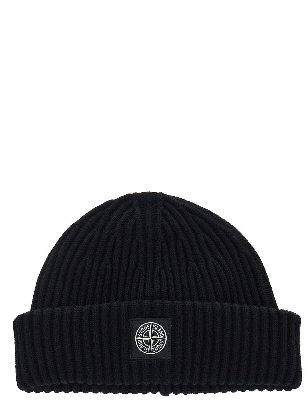 Oluxury Stone Island Logo Beanie