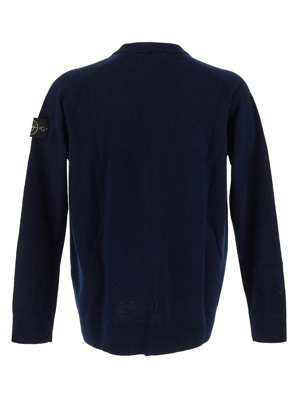 Oluxury Stone Island Logo Cardigan