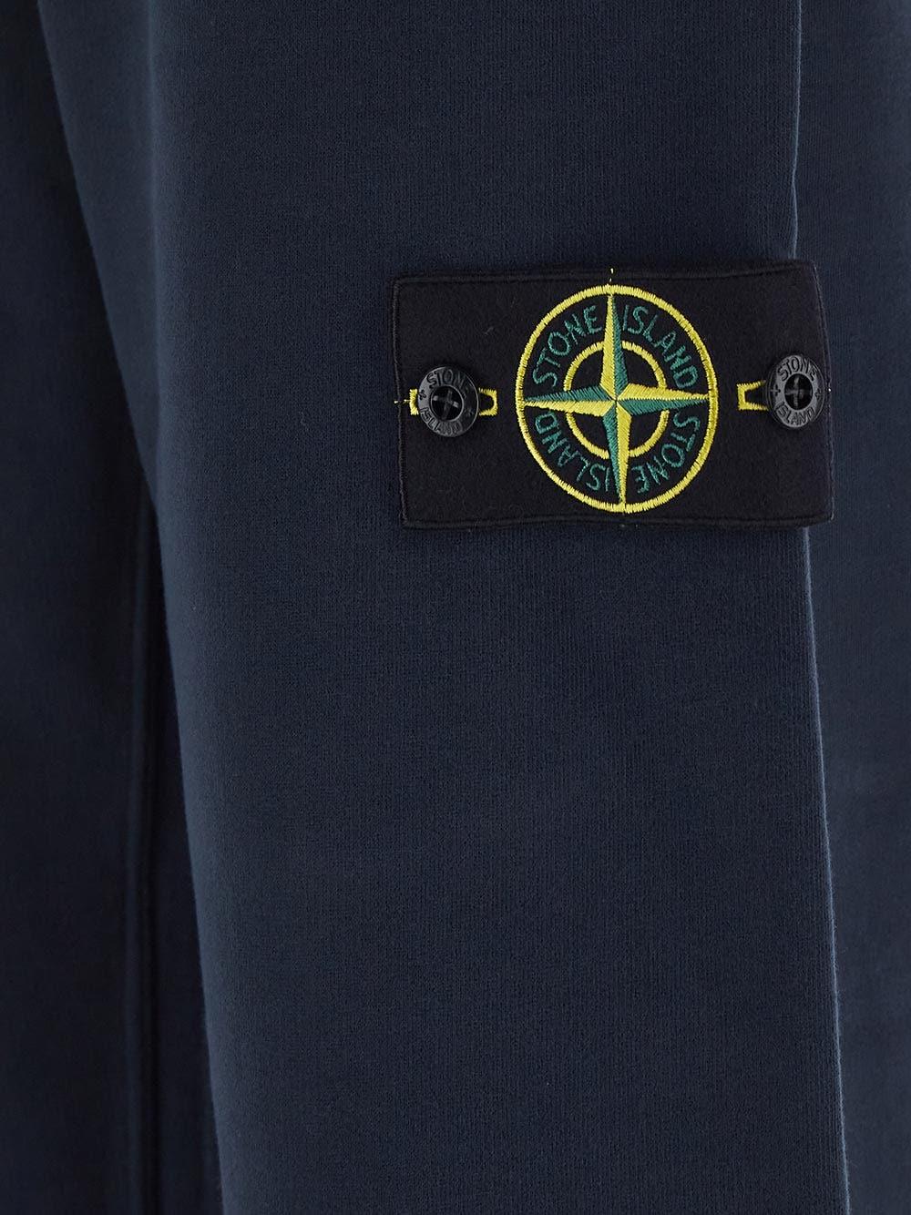 Oluxury Stone Island Logo Jogger