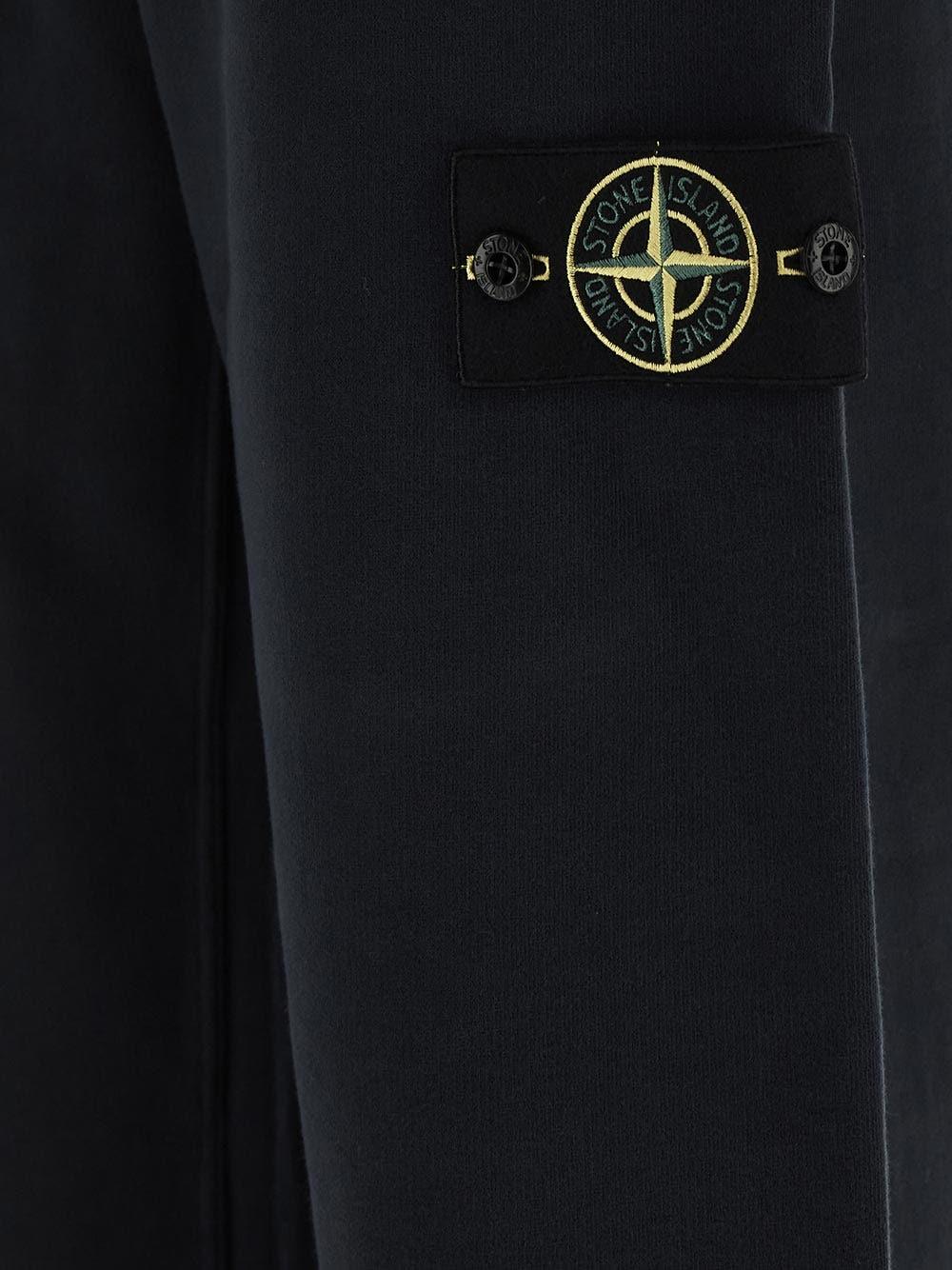 Oluxury Stone Island Logo Jogger