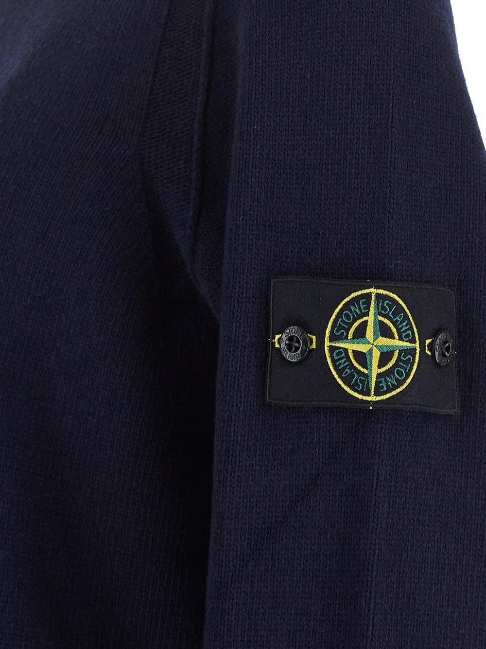 Oluxury Stone Island Logo Knit