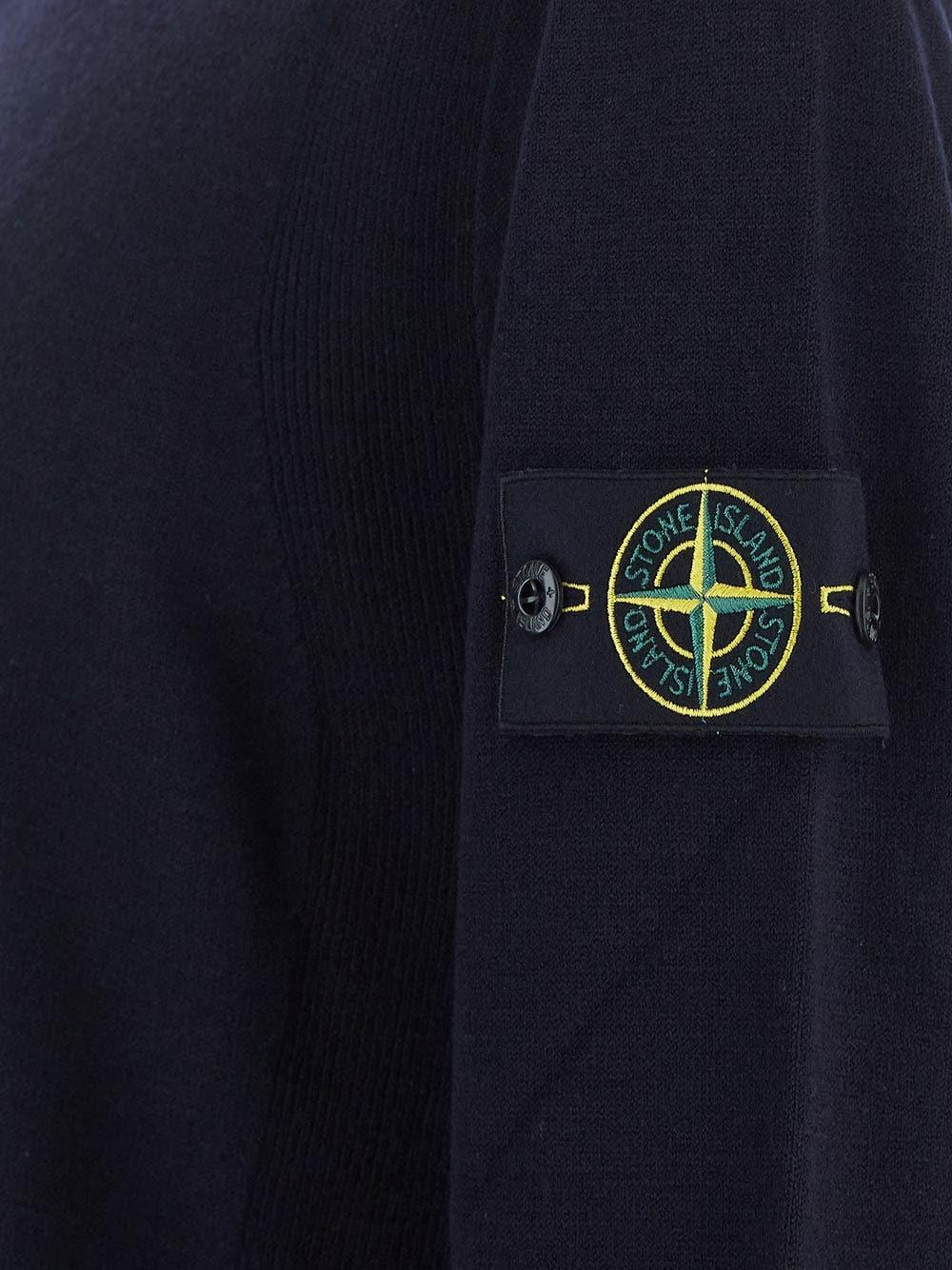 Oluxury Stone Island Logo Knit