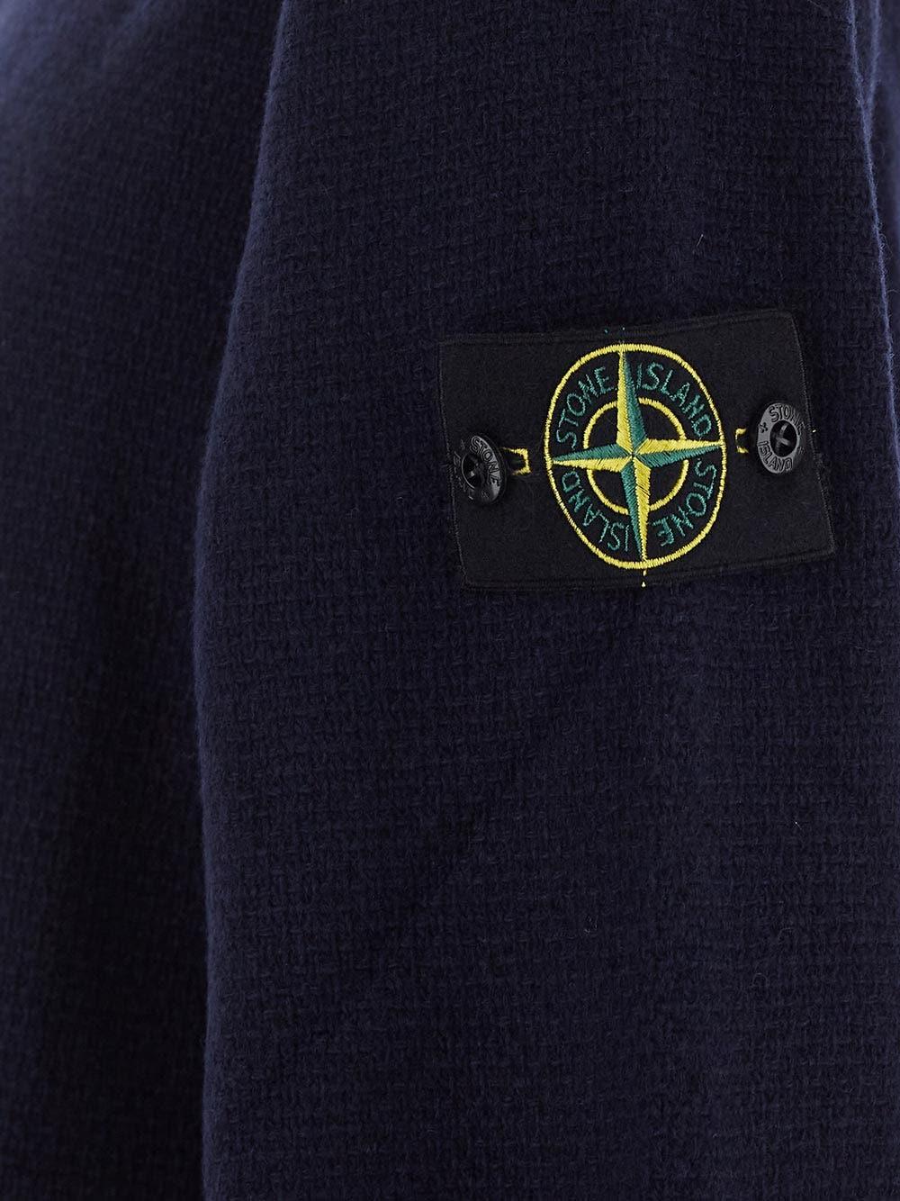Oluxury Stone Island Logo Knit