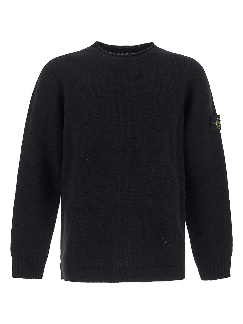Oluxury Stone Island Logo Knit