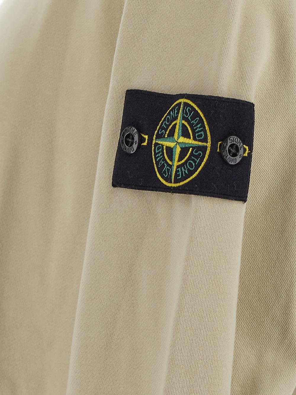 Oluxury Stone Island Logo Sweatshirt