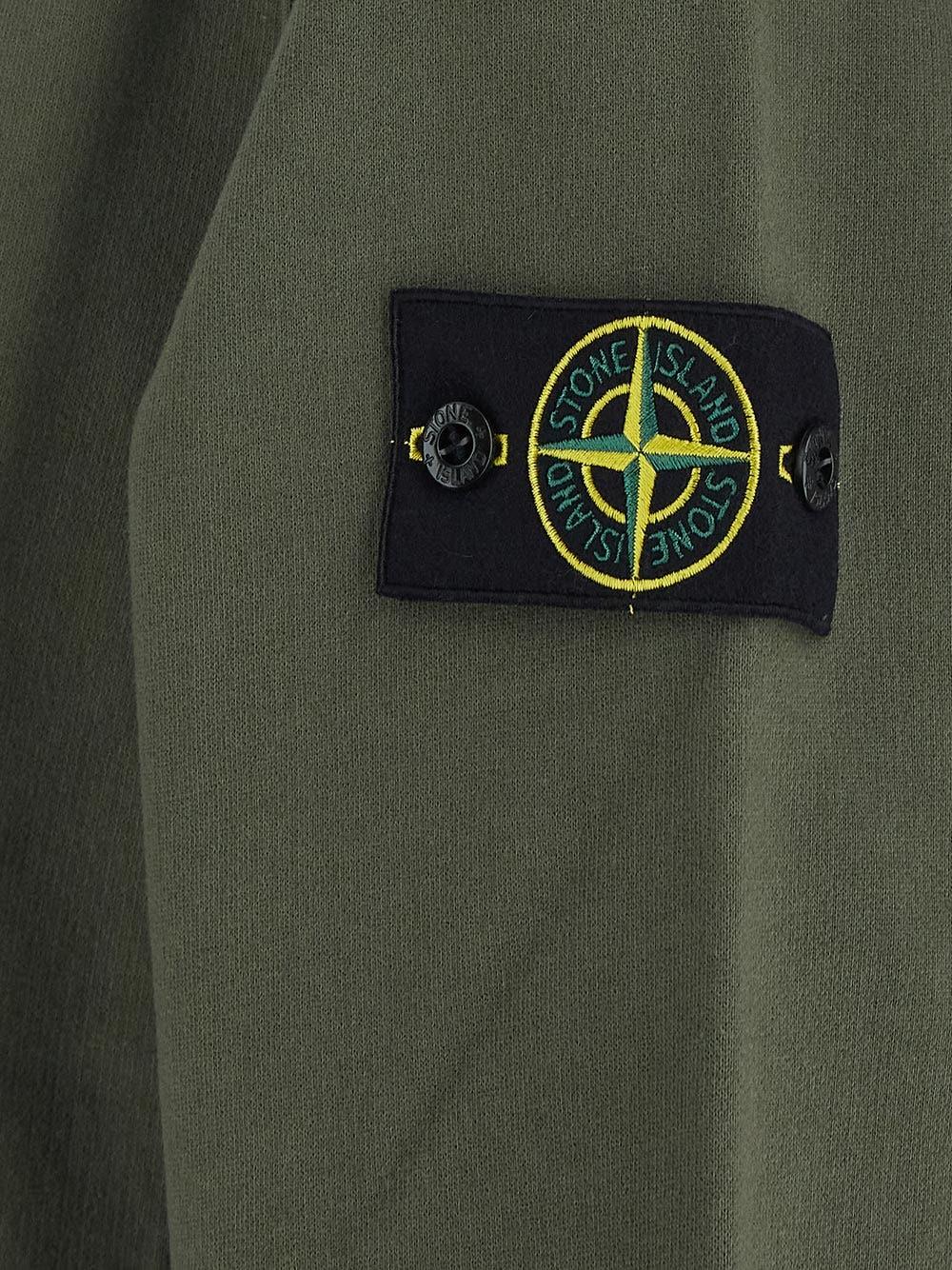 Oluxury Stone Island Logo Sweatshirt