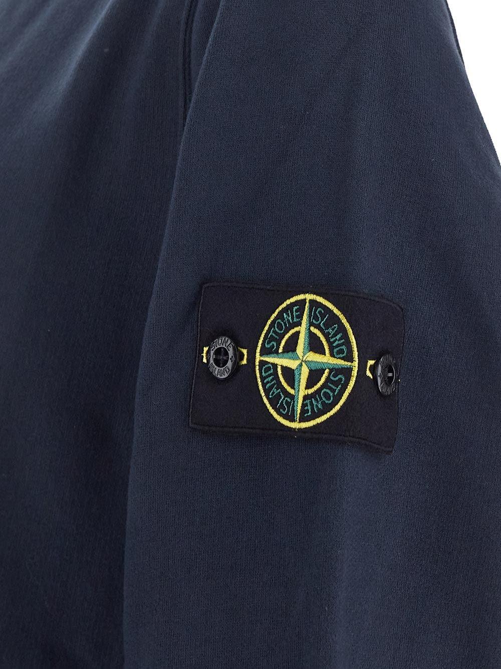 Oluxury Stone Island Logo Sweatshirt