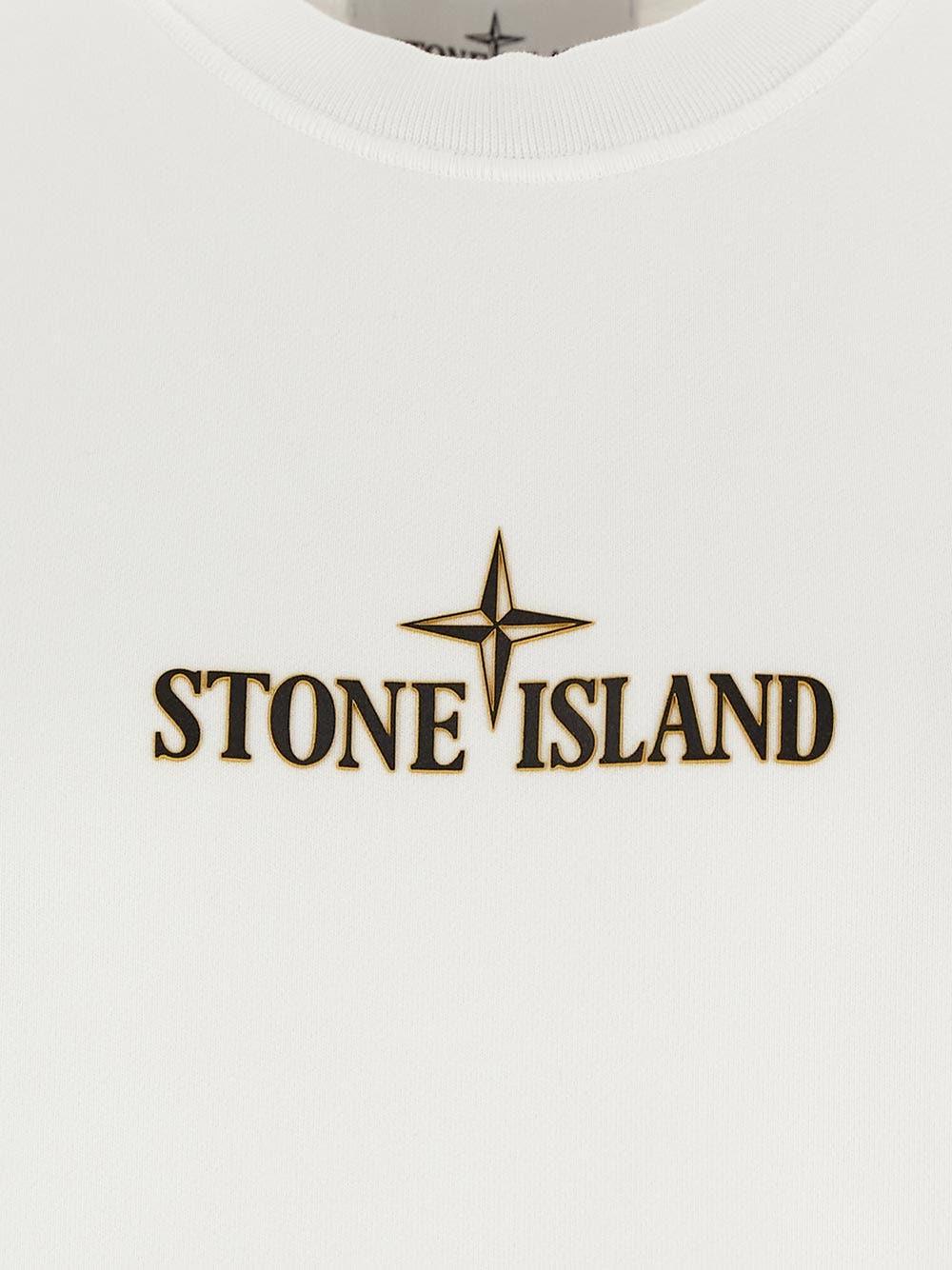 Oluxury Stone Island Logo Sweatshirt
