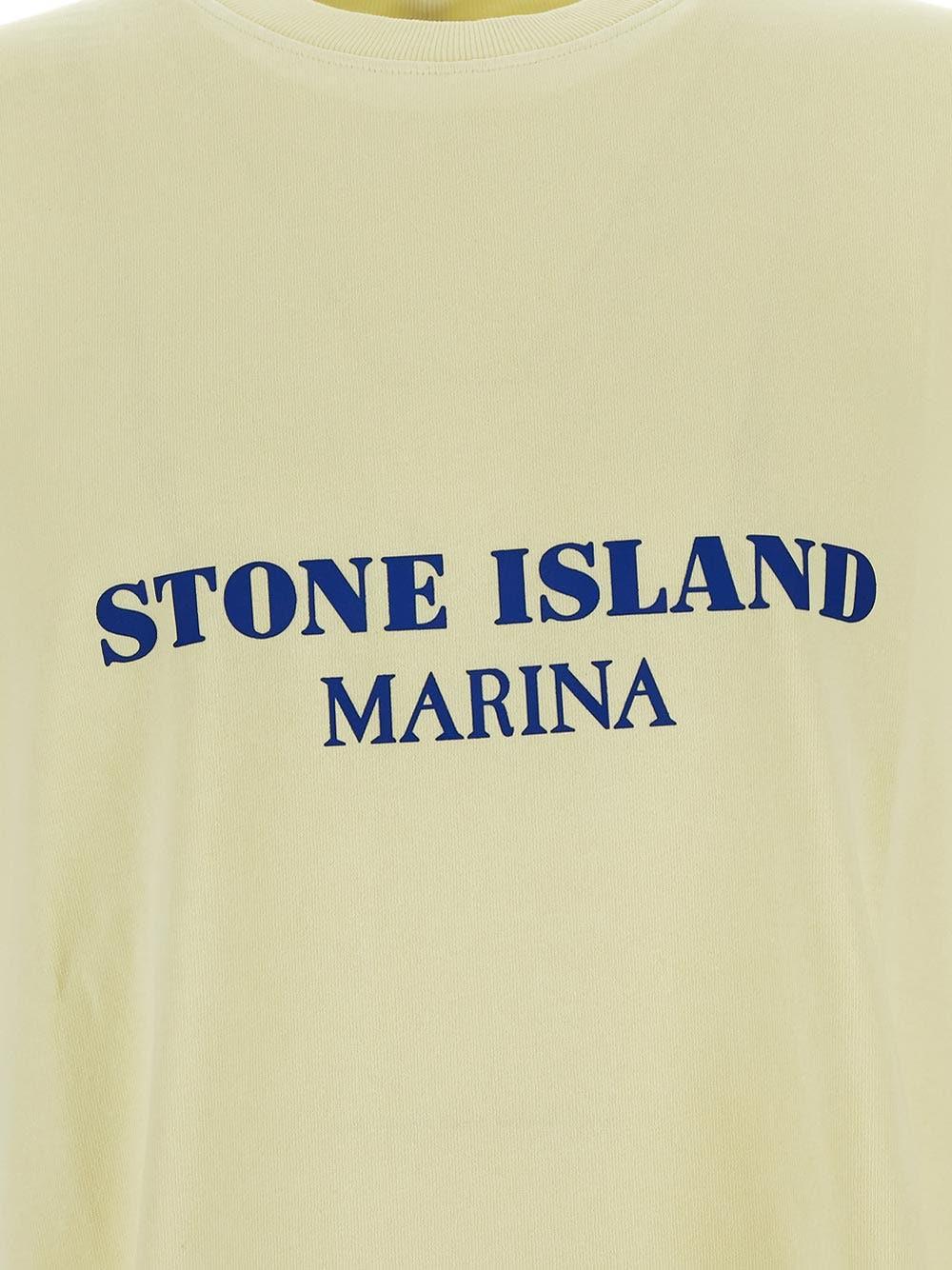 Oluxury Stone Island Logo T-Shirt