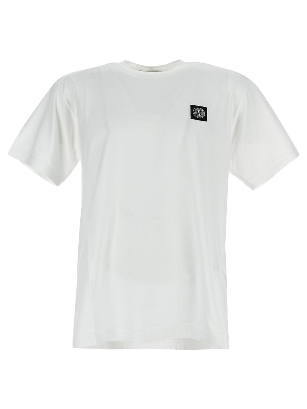 Oluxury Stone Island Logo T-Shirt