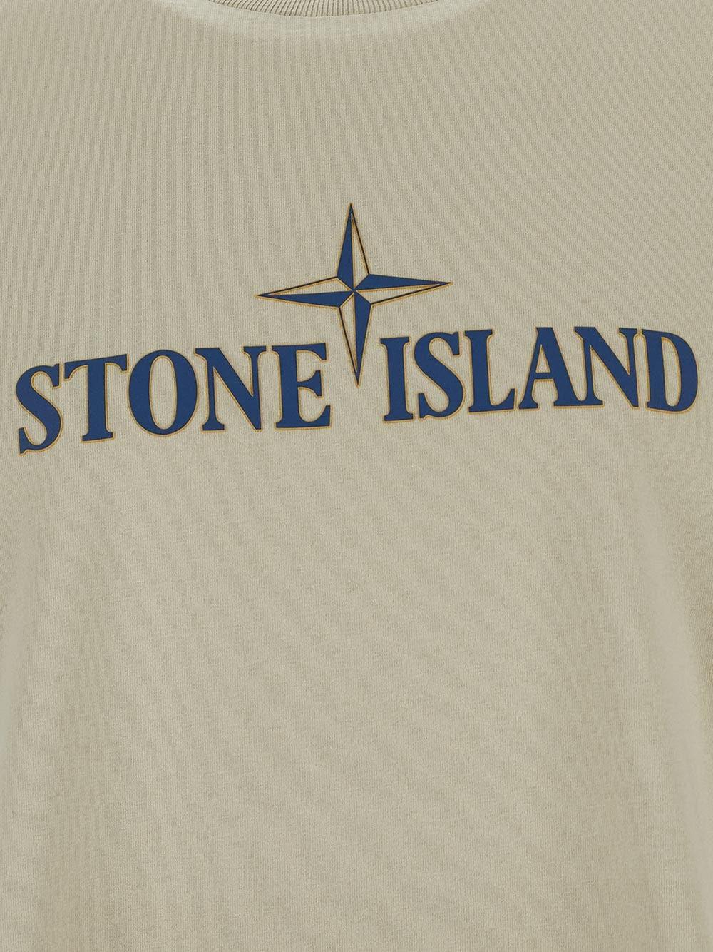 Oluxury Stone Island Logo T-Shirt
