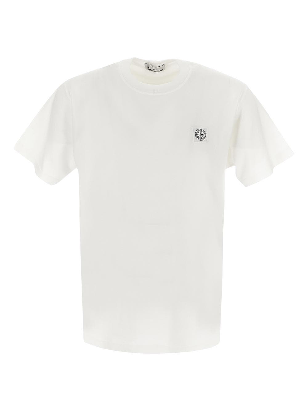 Oluxury Stone Island Logo T-Shirt