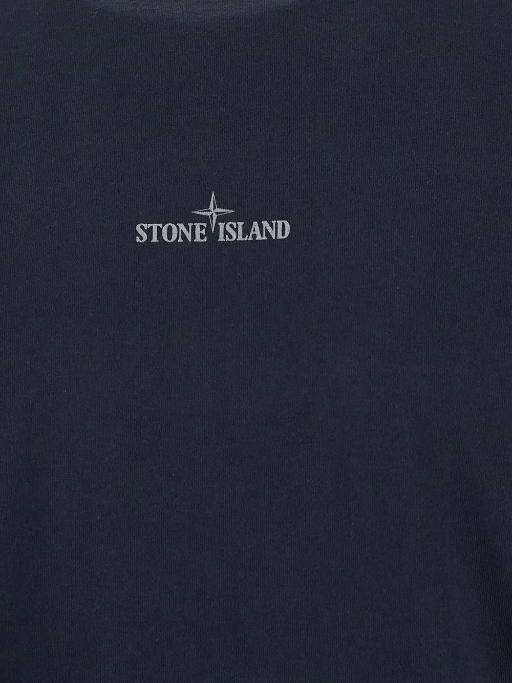 Oluxury Stone Island Logo T-Shirt