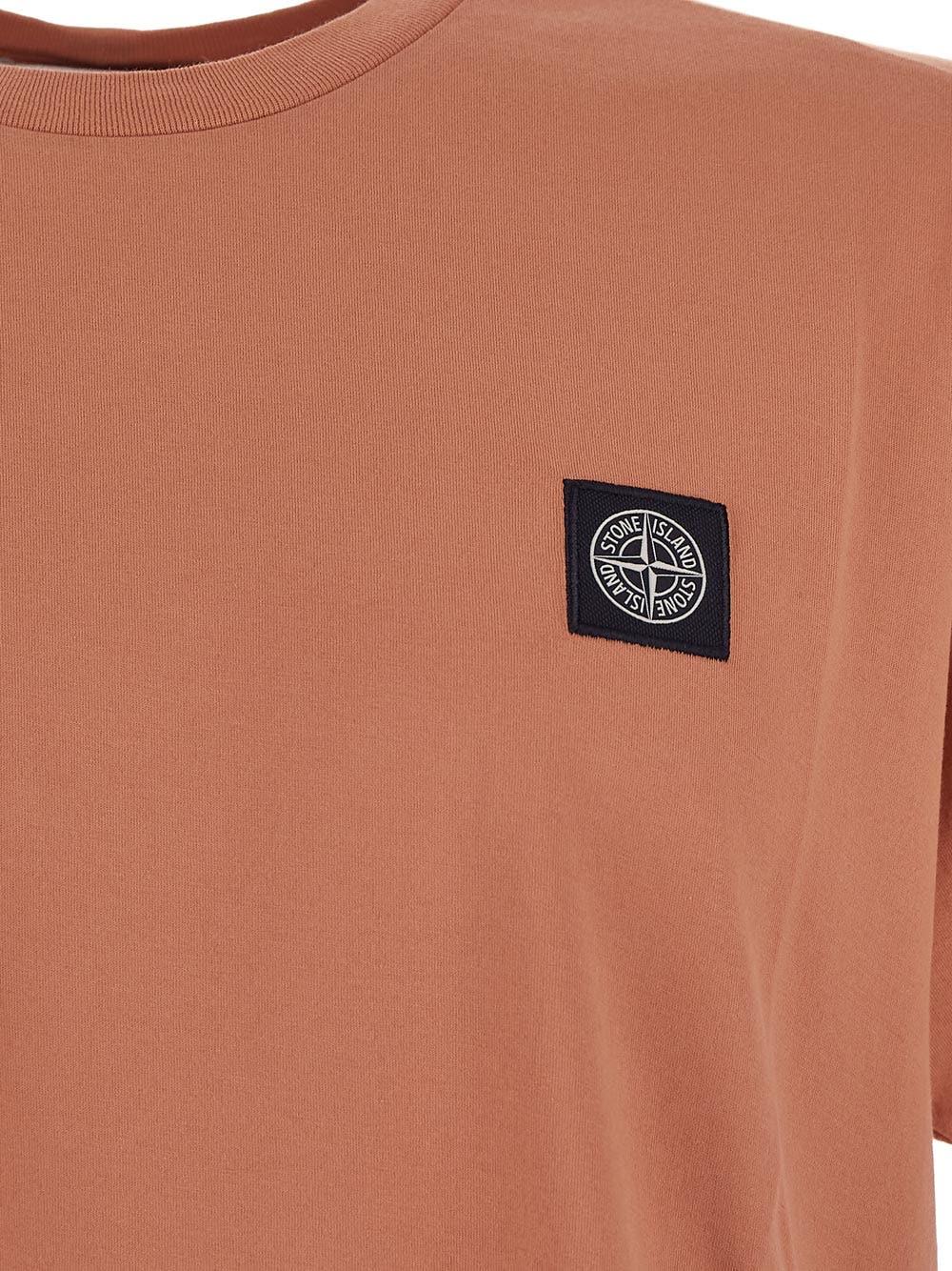 Oluxury Stone Island Logo T-Shirt