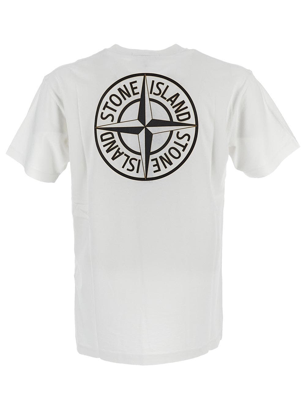 Oluxury Stone Island Logo T-Shirt