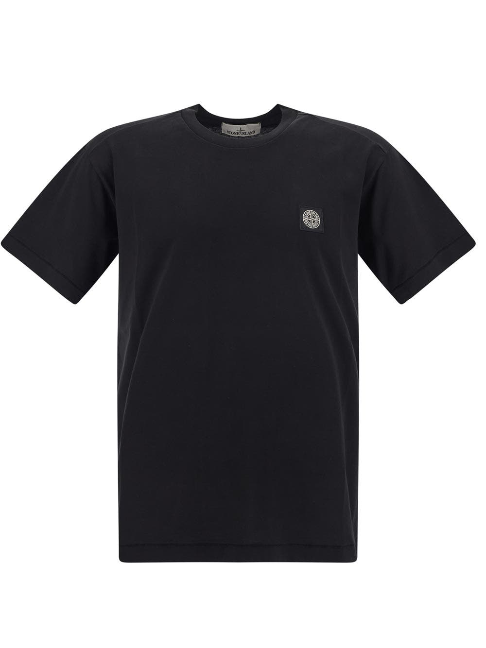 Oluxury Stone Island Logo T-Shirt