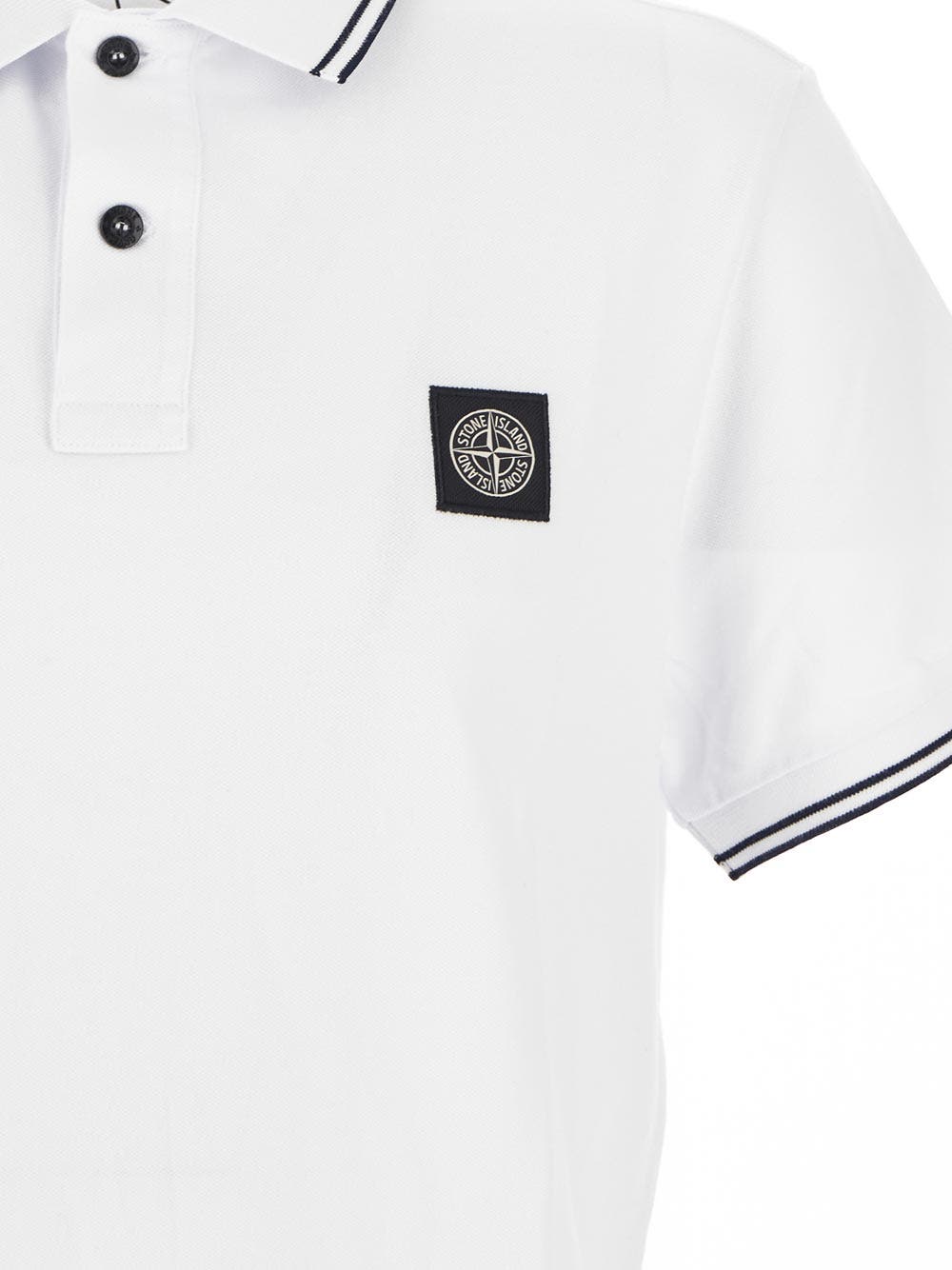 Oluxury Stone Island Logoed Polo