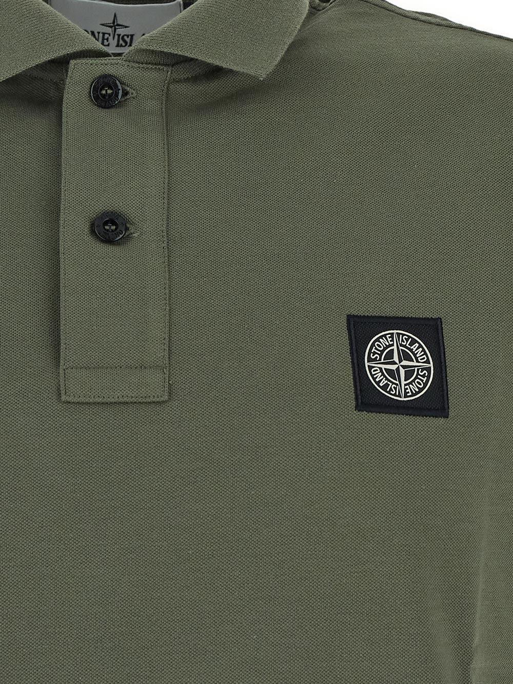 Oluxury Stone Island Logoed Polo