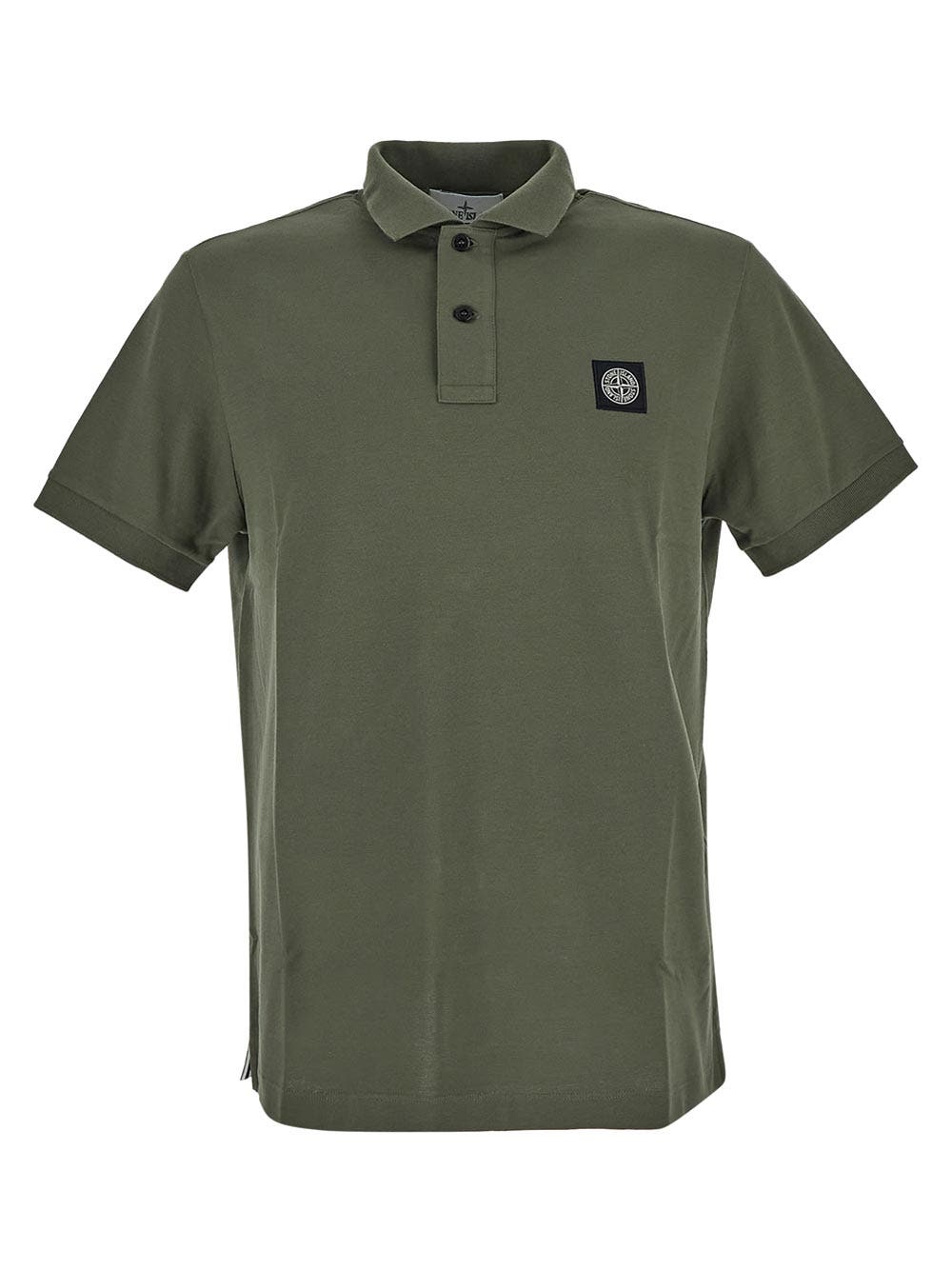 Oluxury Stone Island Logoed Polo