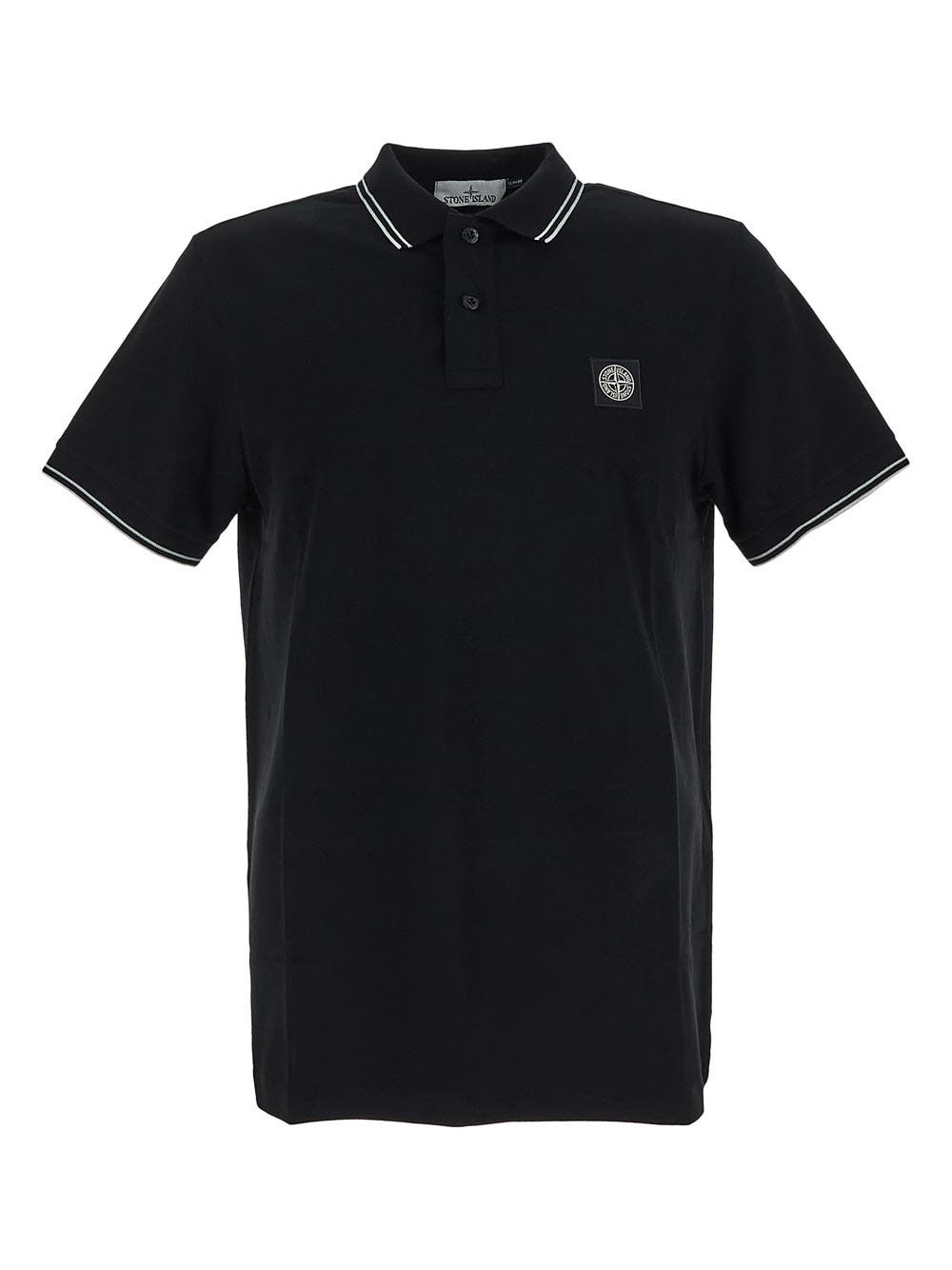 Oluxury Stone Island Logoed Polo