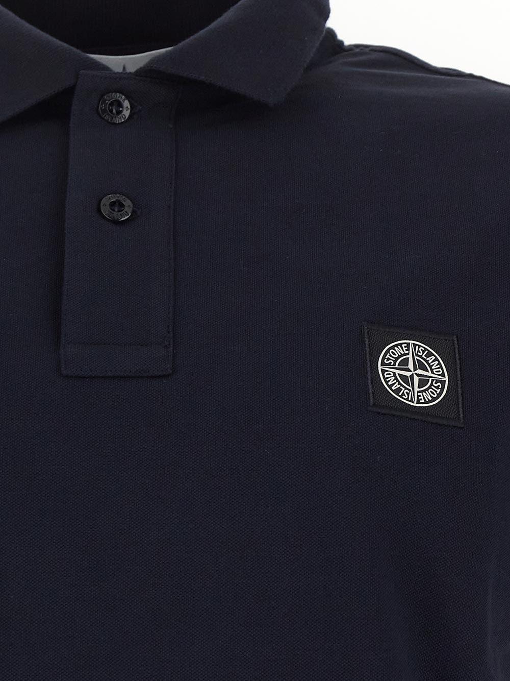 Oluxury Stone Island Logoed Polo