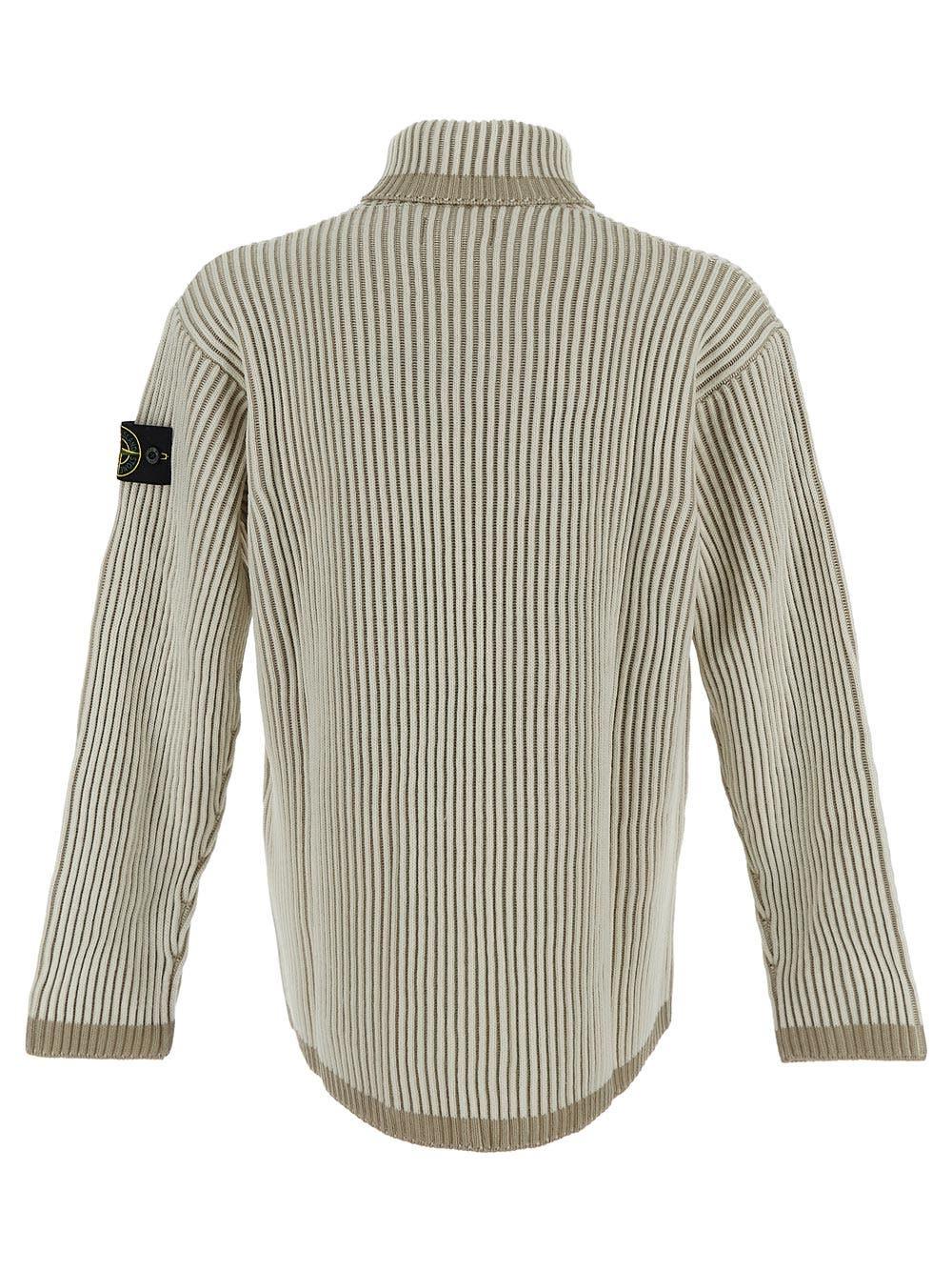 Oluxury Stone Island Ribbed Knit