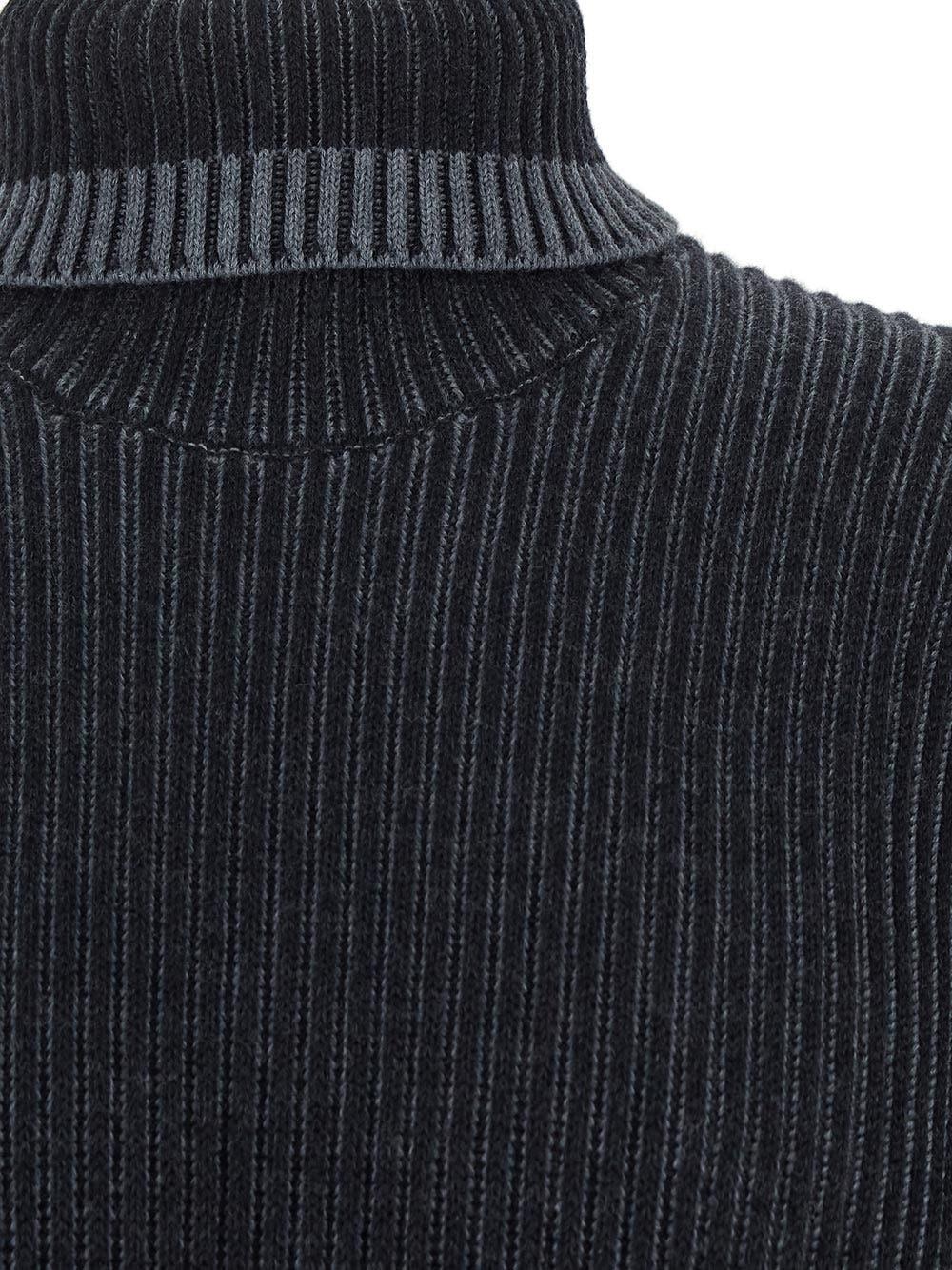 Oluxury Stone Island Ribbed Knit