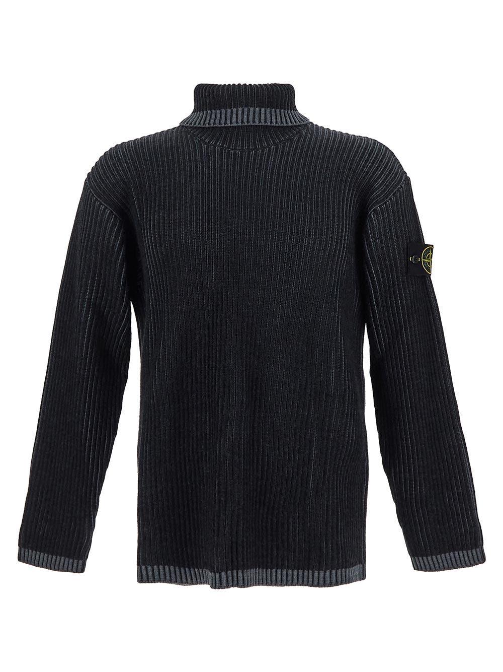 Oluxury Stone Island Ribbed Knit