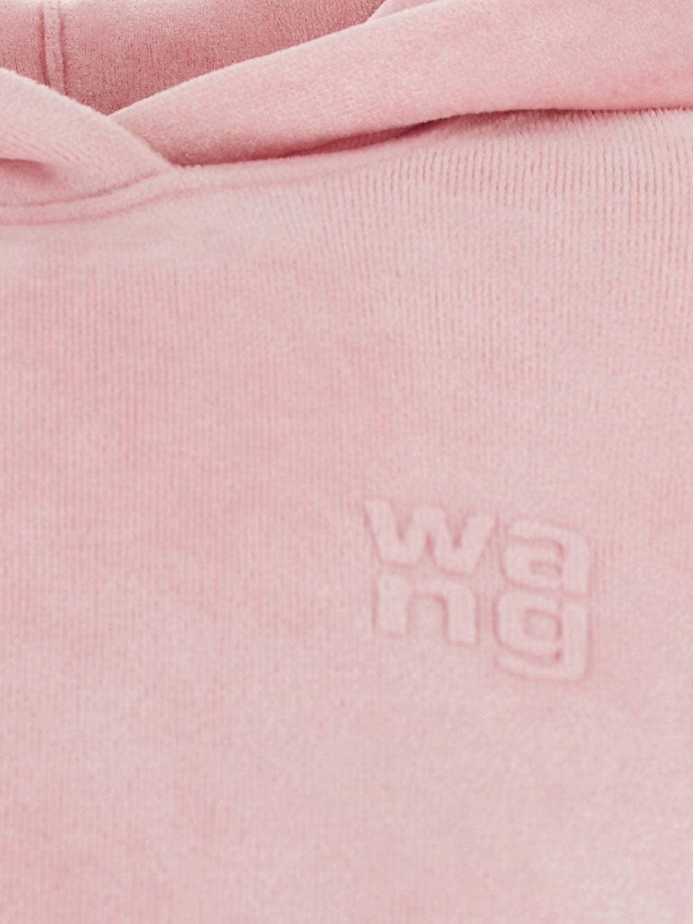 Oluxury T By Alexander Wang Cropped Hoodie