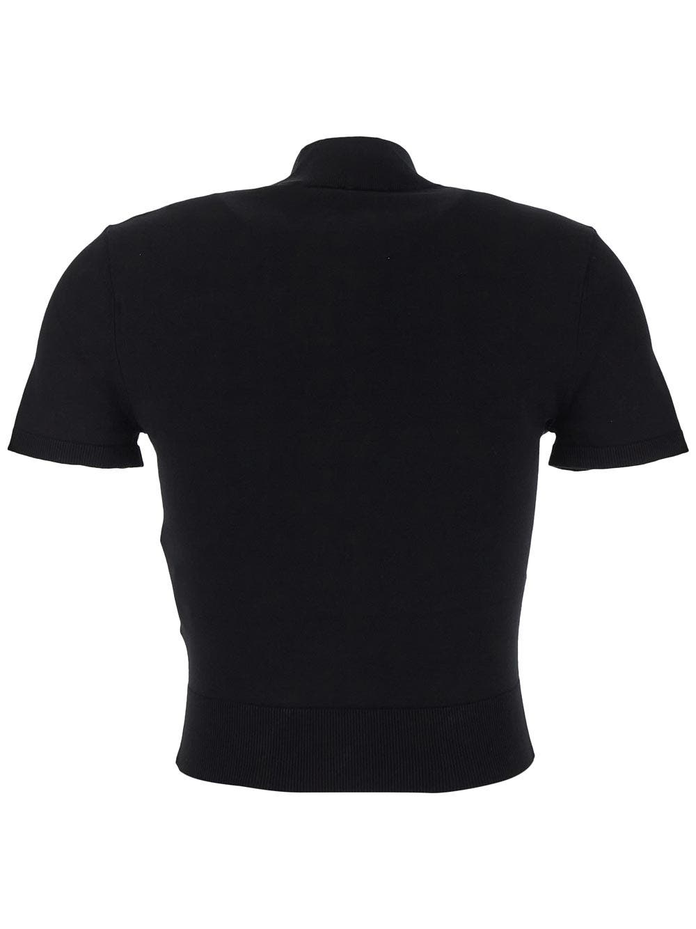 Oluxury T By Alexander Wang Mock Neck Top
